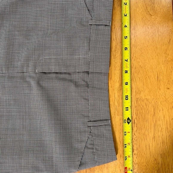 J.Crew No2 Pencil Skirt Stretch Gray Red Pattern Wool Business Casual, Size S - Picture 10 of 11